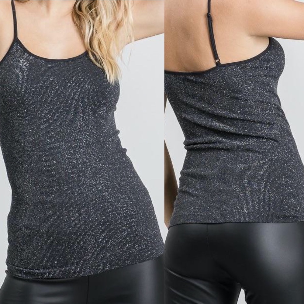 Metallic Tank Top